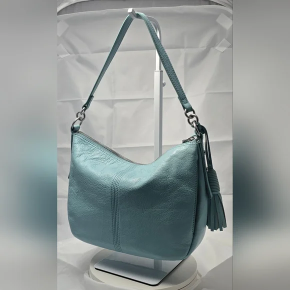 Fossil Jolie Shoulder Hobo bag in Light Blue / Turquiose - Picture 5 of 15